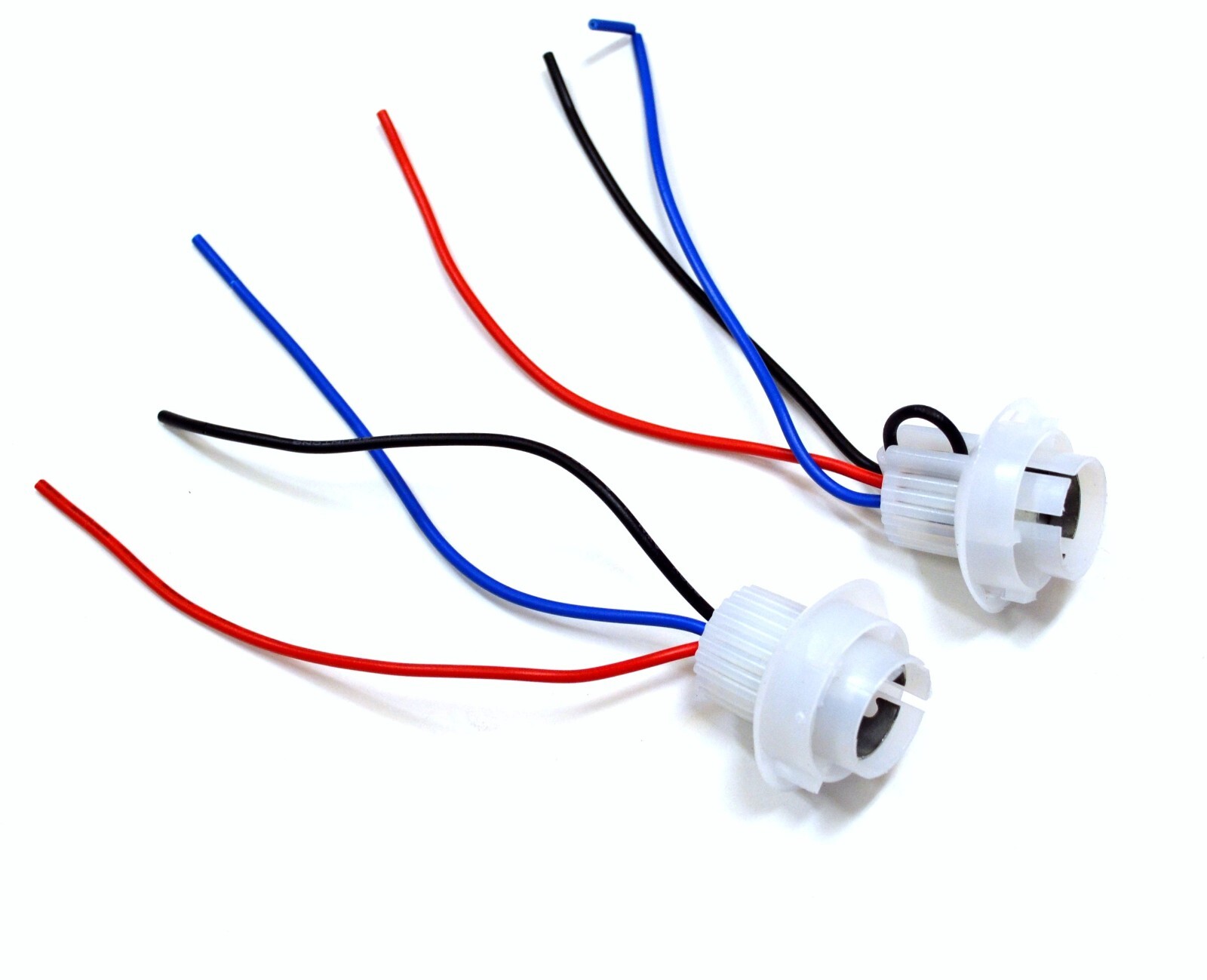 Universal Pigtail Wire Female Socket 1157 W Two Harness Stop Brake Replace OE