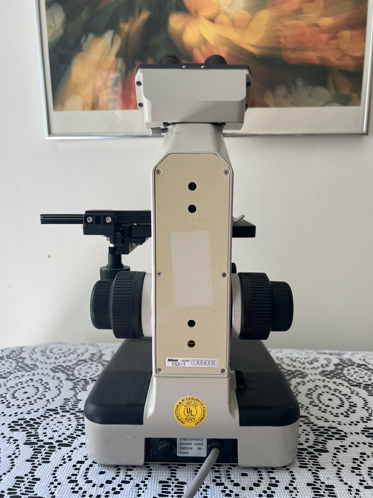 Nikon Alphaphot YS2-H Binocular Microscope | NO OBJECTIVE LENS