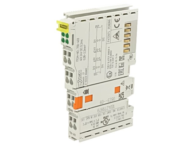 750-403 Digital Input 24VDC for DIN Rail IP20 IN: 4 750/753 WAGO