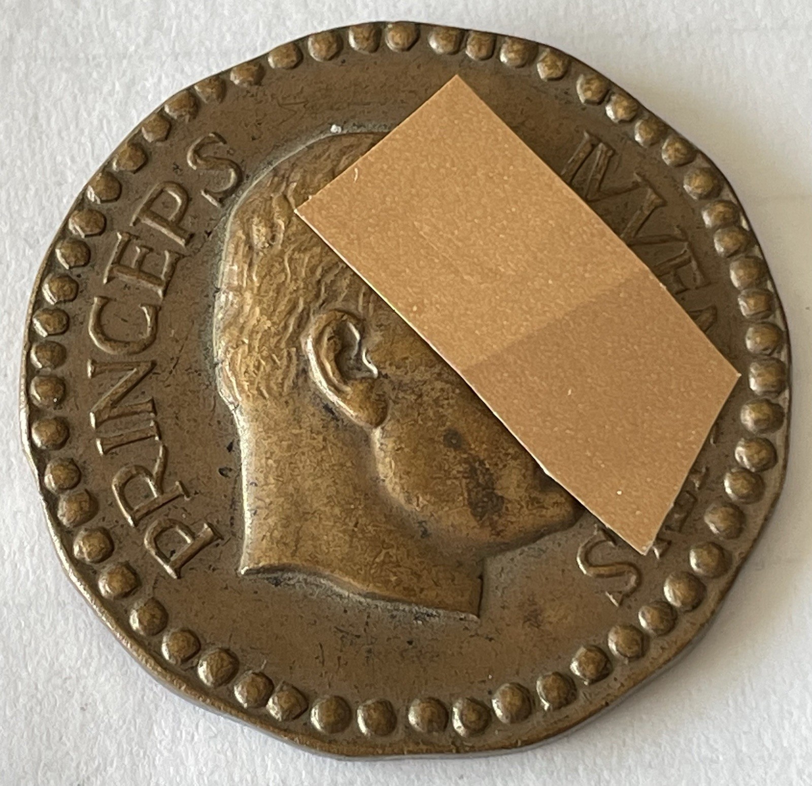 Medal FGC Youth Bands Combat National Championships Bari 1934