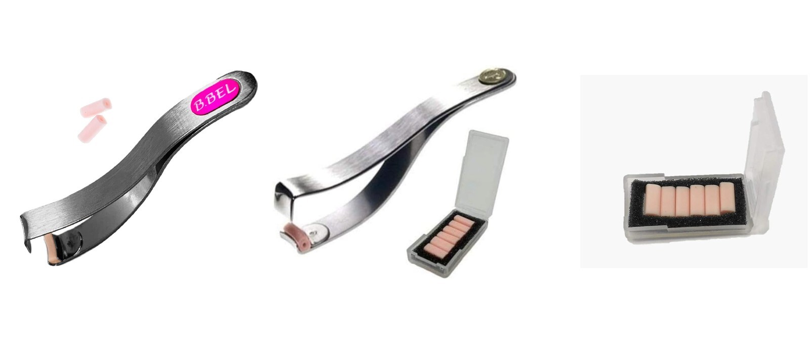 Preo Prima Curl Up 1/3 Eyelash Curler C-180 C-2000 Replacement rubber Japan New