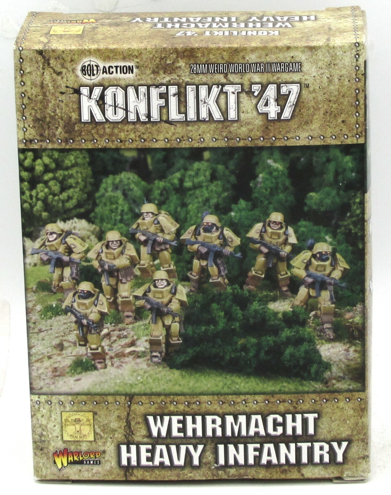 Konflikt '47 452210201 Wehrmacht Heavy Infantry (German) Weird War WWII Warlord