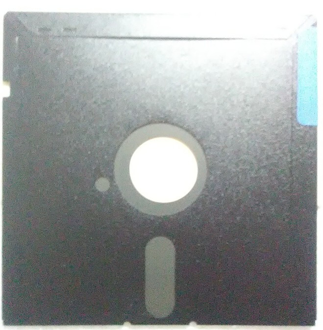 Print Kit - Sesame Street IBM/Tandy 5.25 floppy disk - Retro PC software