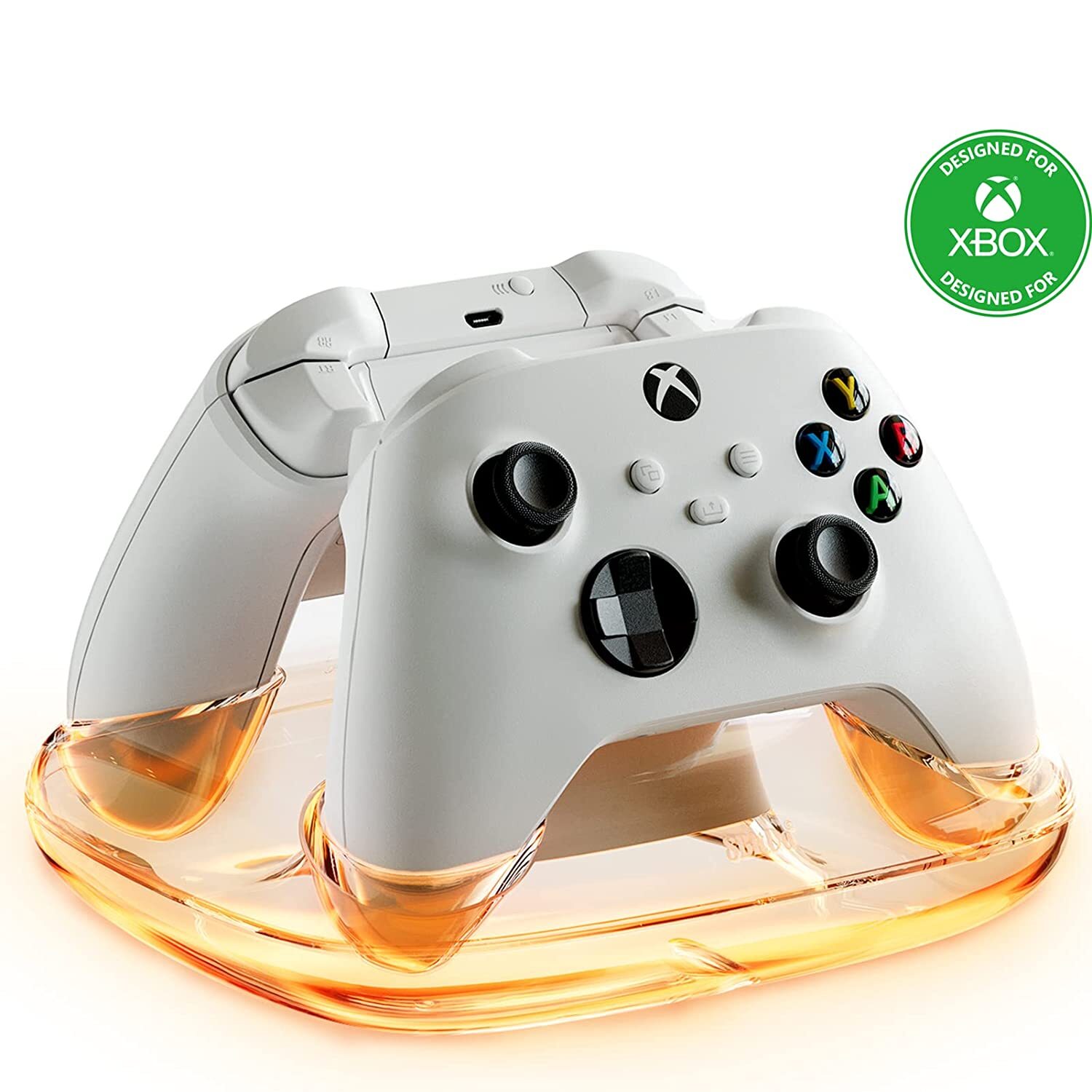 8Bitdo Xbox Series X|S Controller Dual Magnetic Charging Dock Station - White