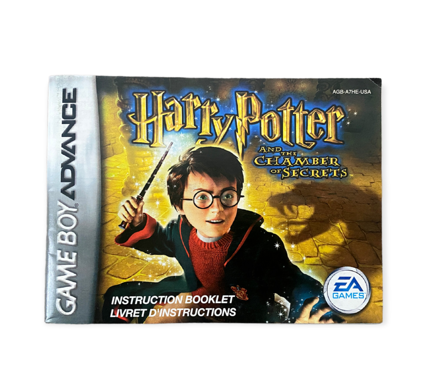 Harry Potter and the Chamber of Secrets MANUAL ONLY (Nintendo GBA, 2002)