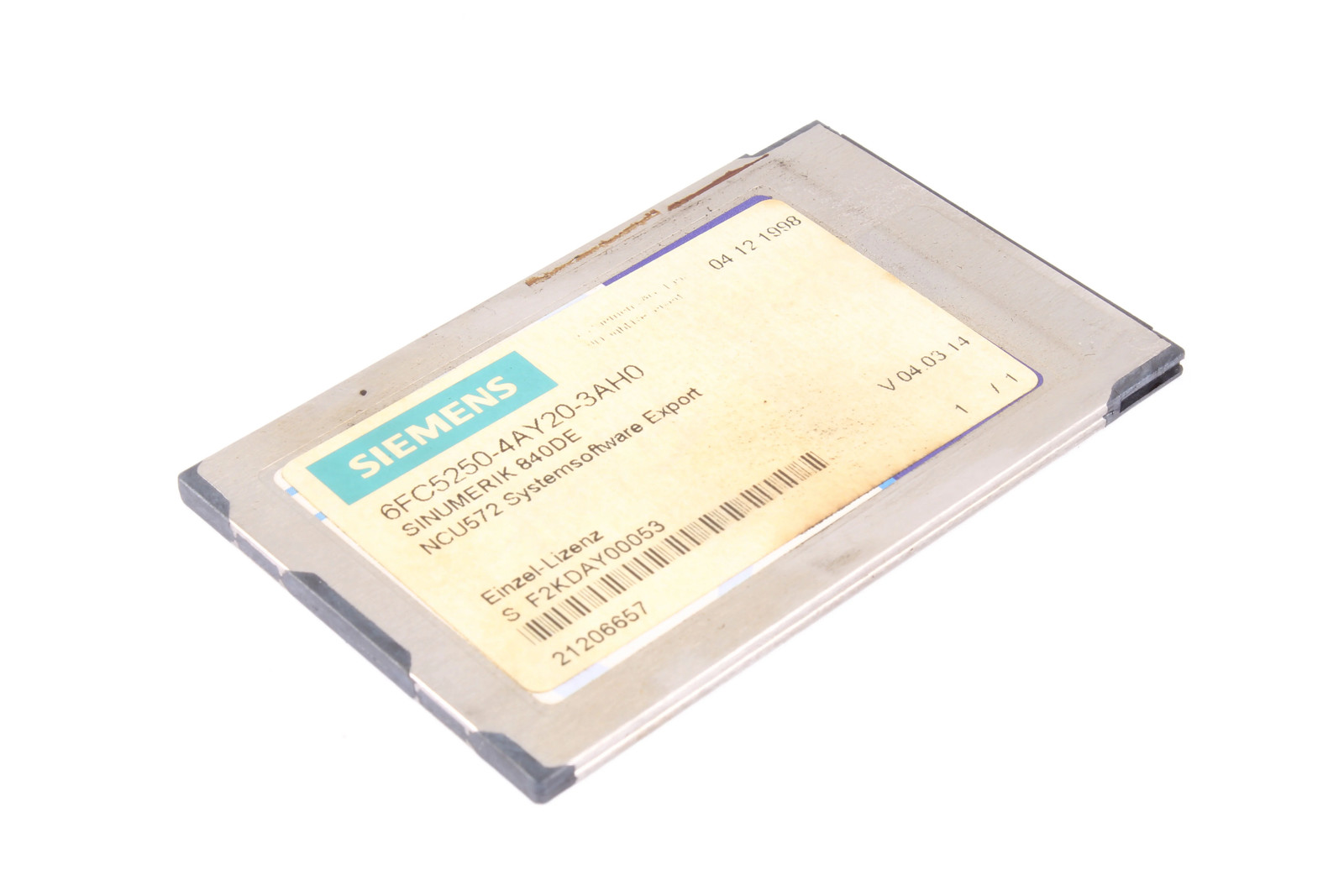 6FC5250-4AY20-3AH0 SIEMENS - Used - 12 Months Warranty
