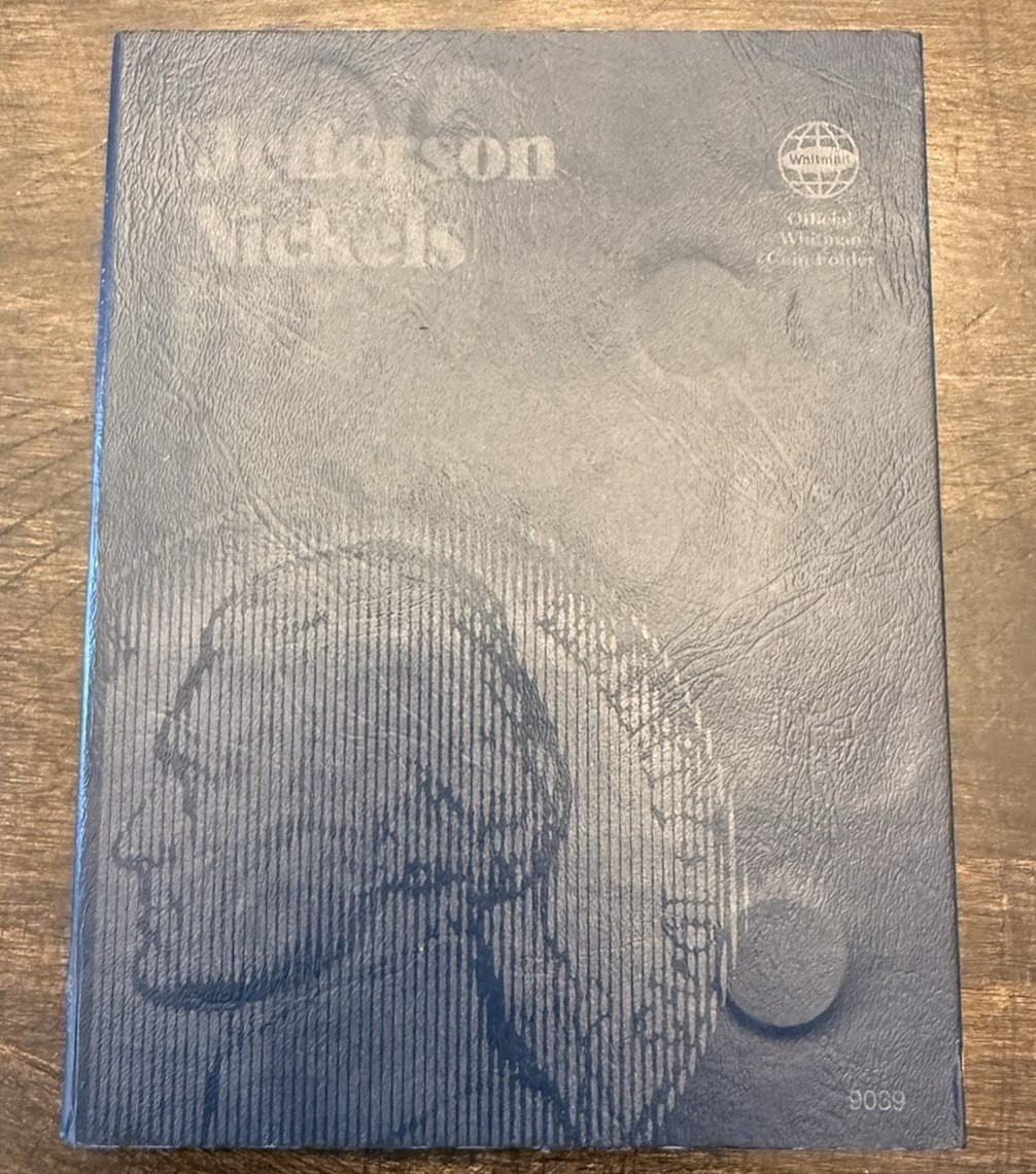 Jefferson Nickel Collection Whitman Folder Partial Set 1938–1961 Coins Lot