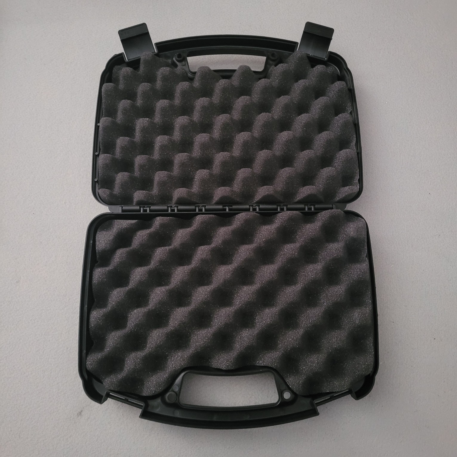 Black Hard Single Handgun Pistol Case Lockable Protective Storage Carry Case