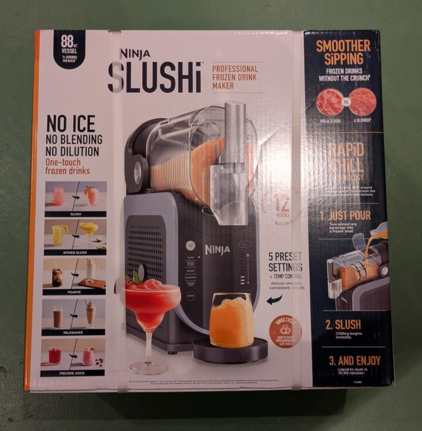 ⭐NEW⭐ Ninja Slushi FS301 88oz Professional Frozen Drink Maker Free Shipping 🚛🚚