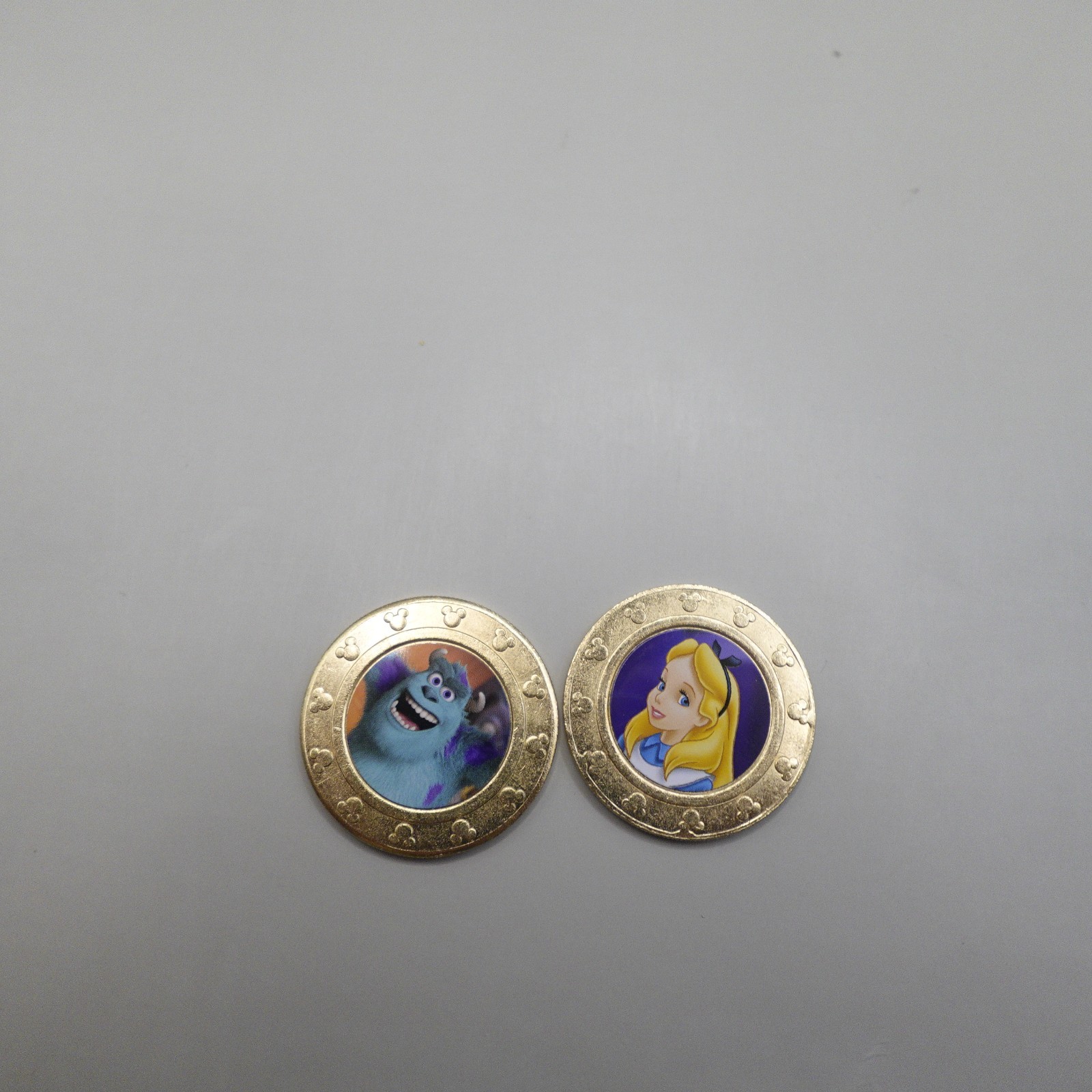 Disney Wonderball Coin 100 Year Anniversary - Sulley & Alice