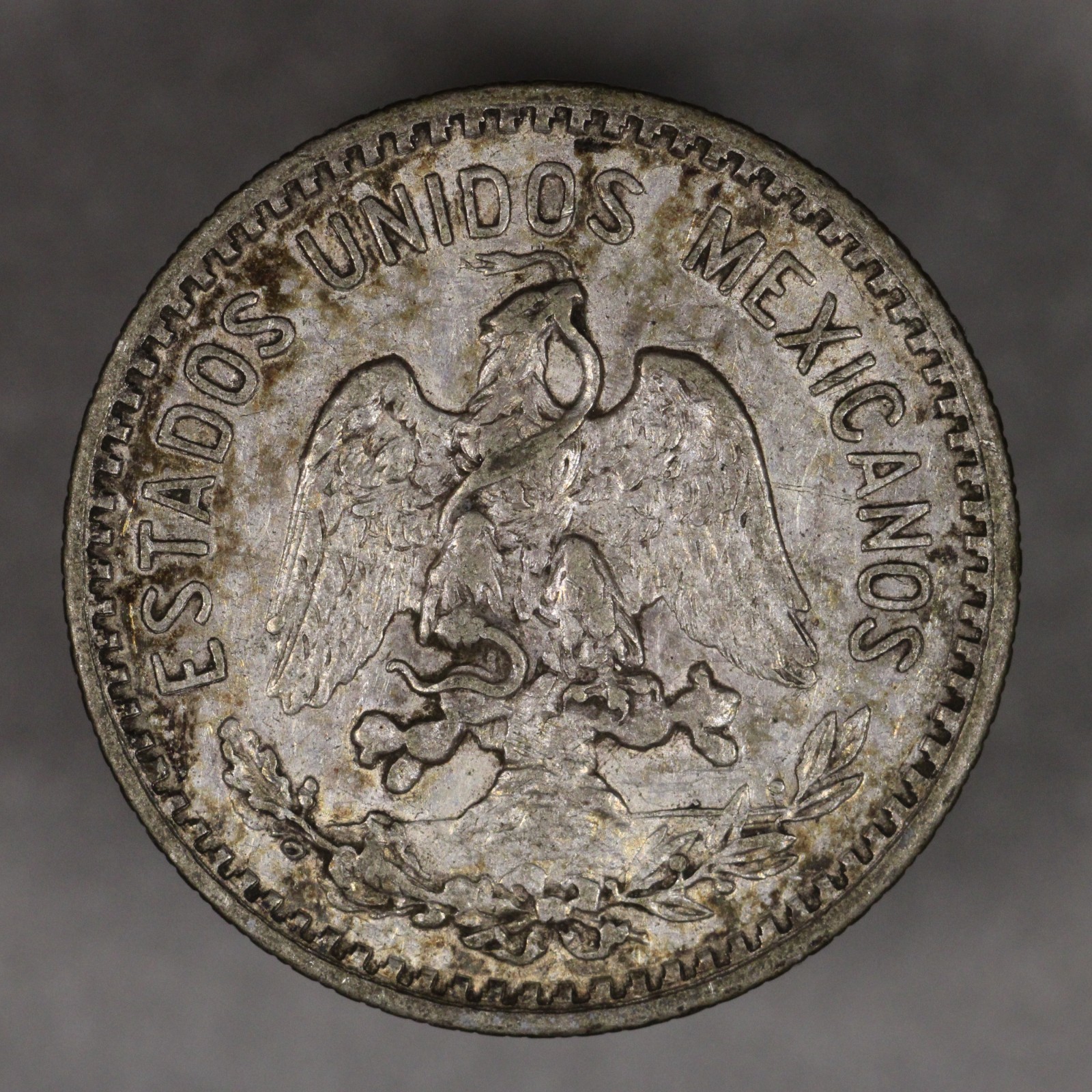 1912 Mexico Silver 20 Centavos