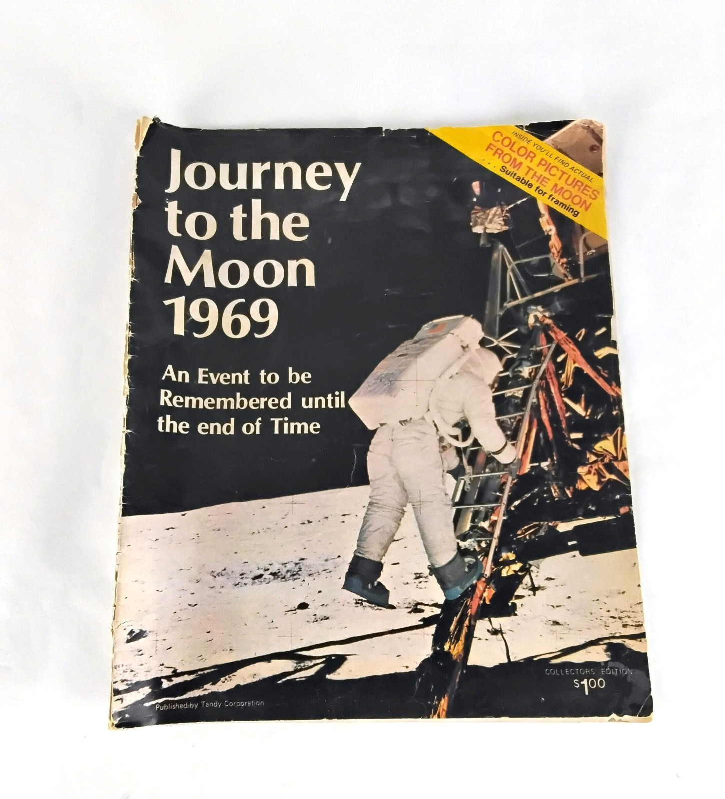 Vintage Journey To The Moon 1969 Collector's Edition Magazine Tandy Corp.    #81