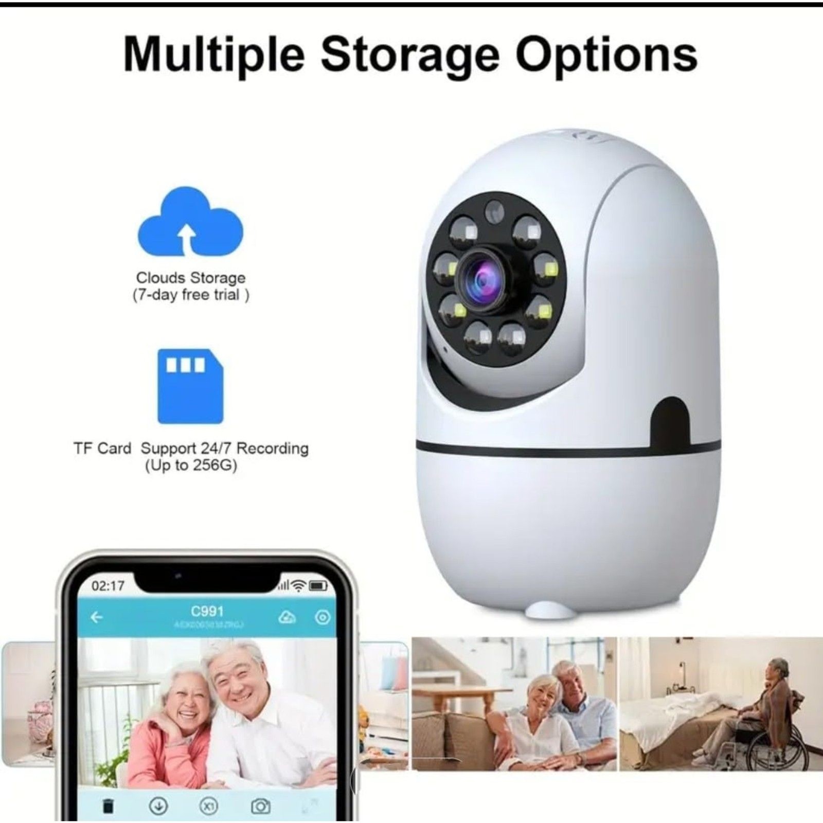 Ultimate Smart Guard: 360° WiFi Camera – NIB!