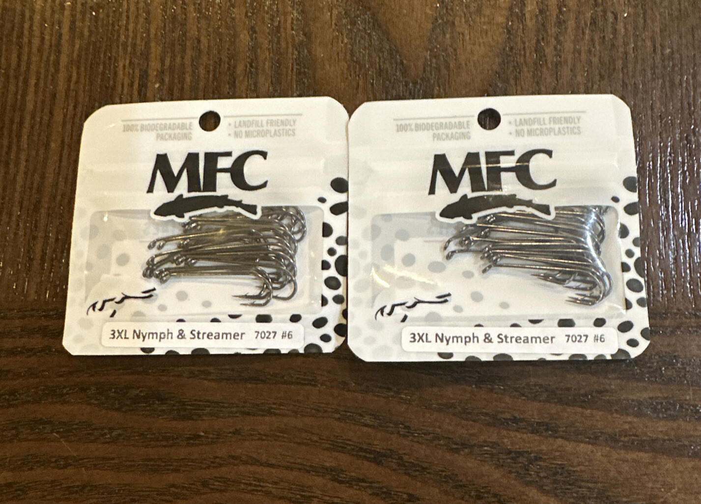 Montana Fly Company (MFC) Fly Tying Hooks: 7027 Series 2 Packs (50 Hooks)