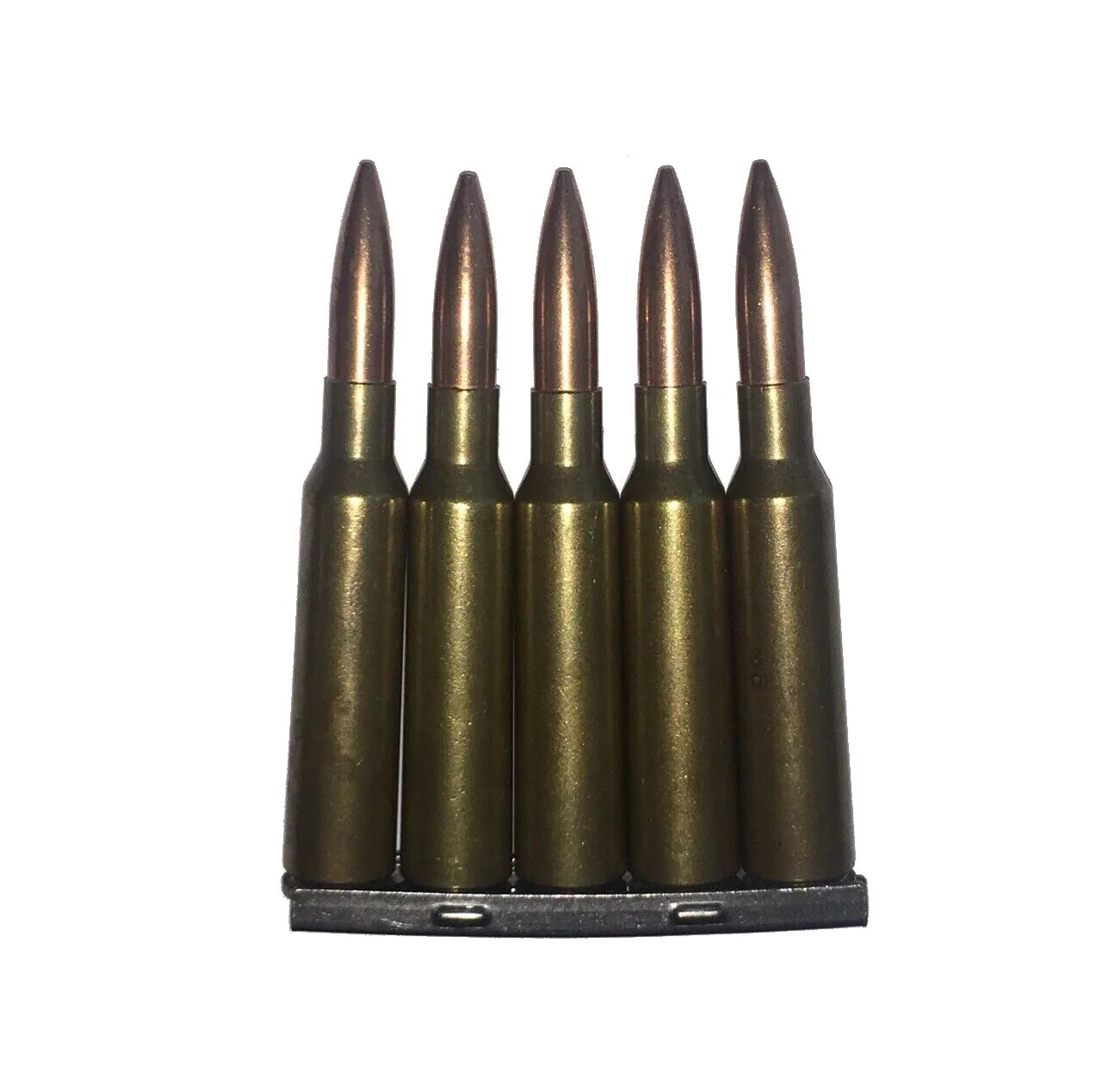 6.5x55 Swedish Mauser Snap Caps in Stripper Clip + Rattling & Black 6.5mm Swede