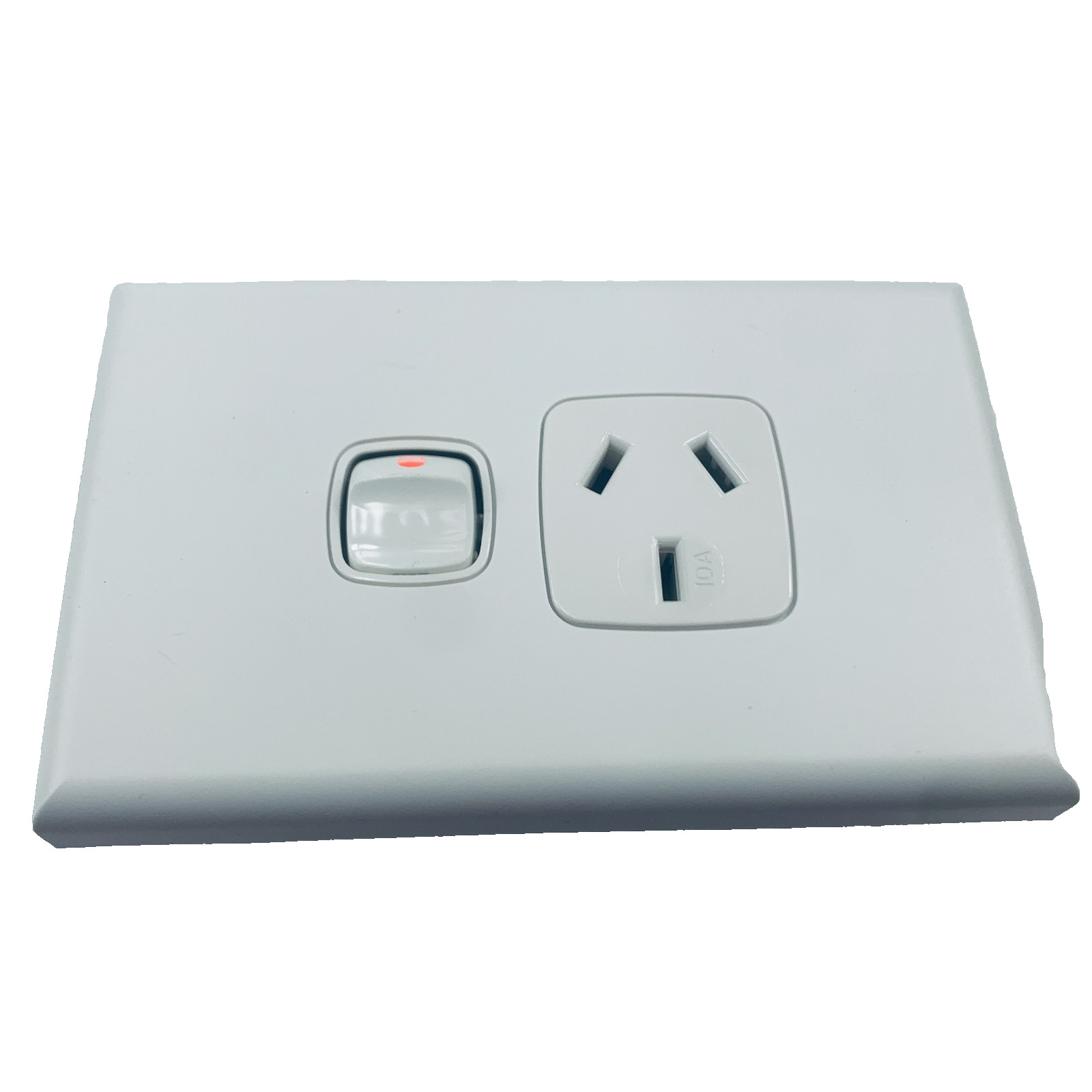 LEGRAND XL787WE EXEL LIFE 1 gang horizontal power point 230-240VAC 10A white