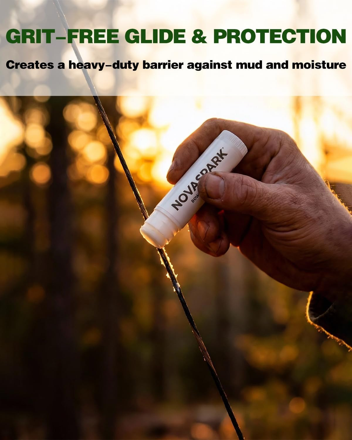 Archery Bowstring Wax Kit - 6 Odorless Waterproof Conditioner Sticks