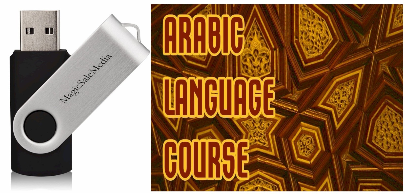 Learn Arabic Fast- The Most Complete & Comprehensive Language Course on USB