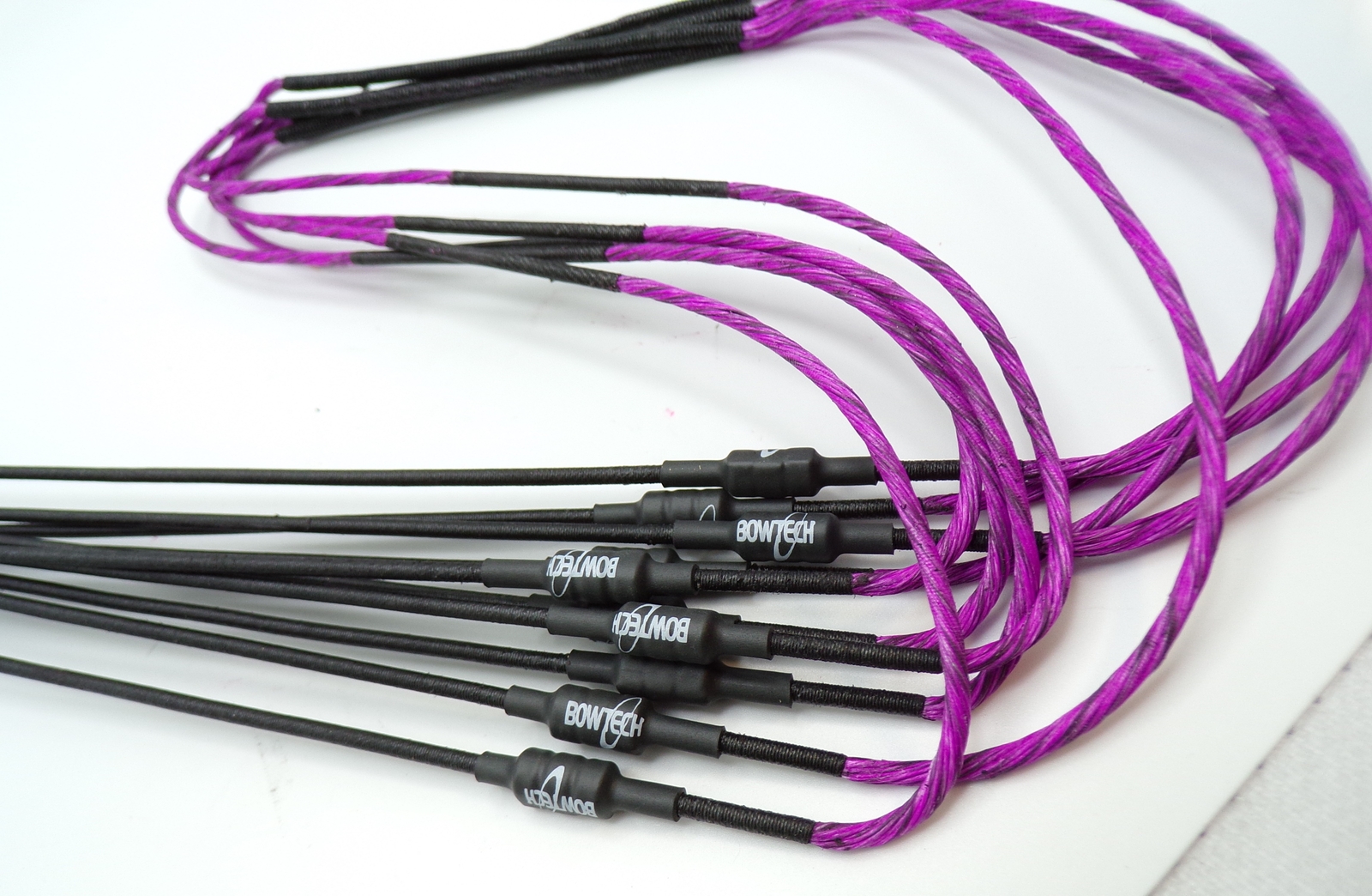 Bowtech Carbon Rose (Speckled Flo. Purple) OEM String & Cable (Full Set)