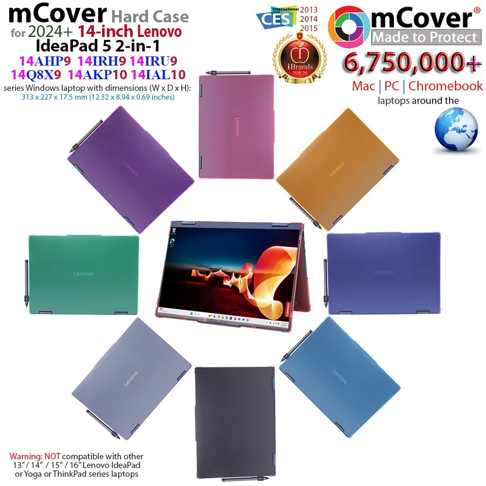 NEW mCover for 2024+ 14" Lenovo IdeaPad 5 2in1 14IRH9 14AKP10 Windows Laptop