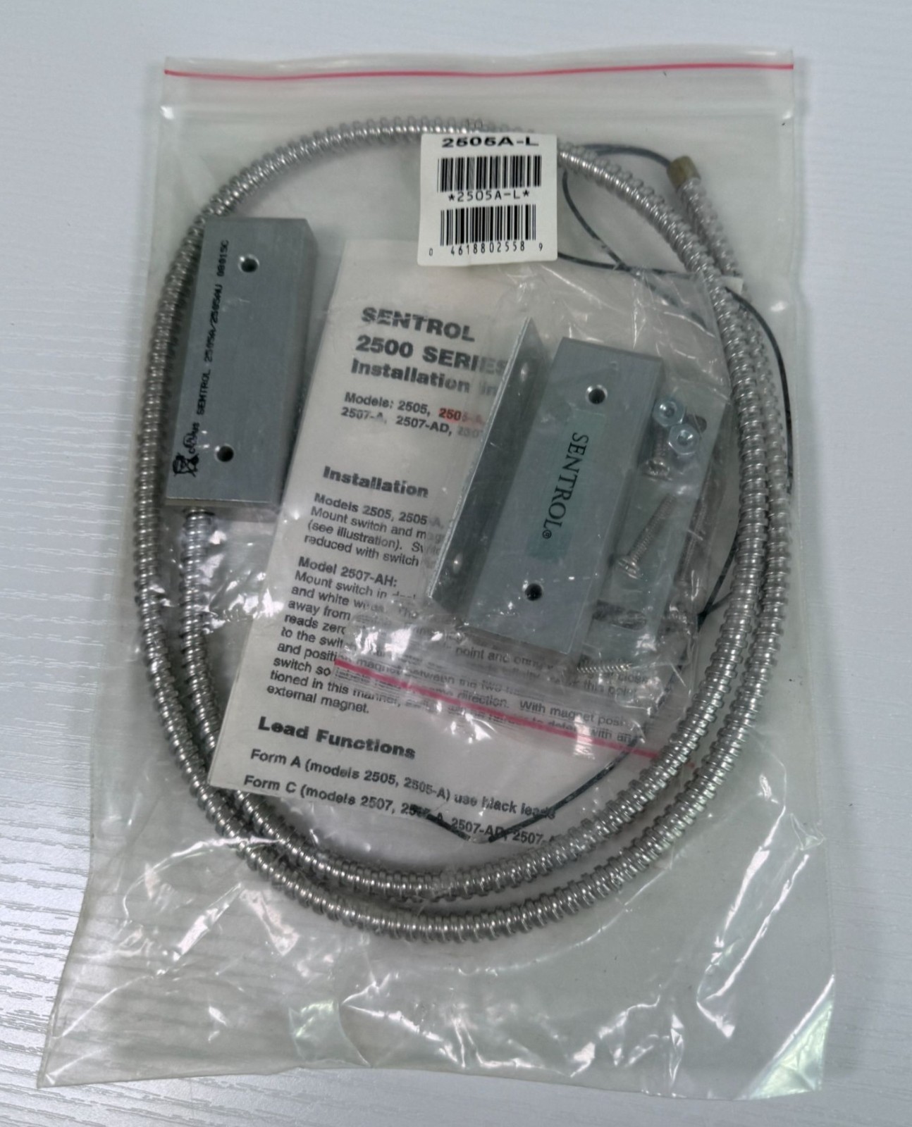 SENTROL 2505A-L Series Industrial Surface Mount Door Contact