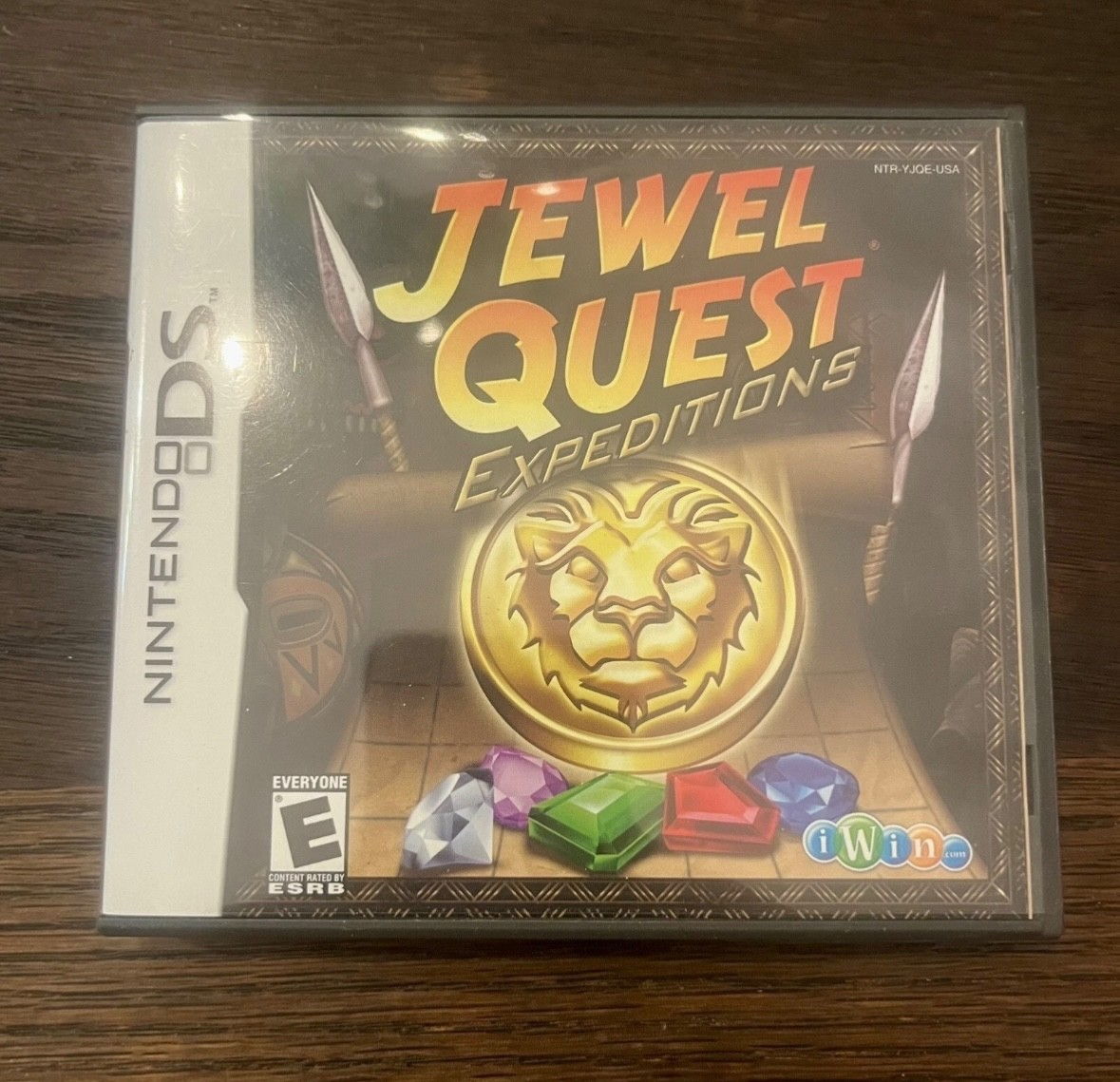 Jewel Quest Expeditions - Nintendo DS Case And Manual Only NO GAME
