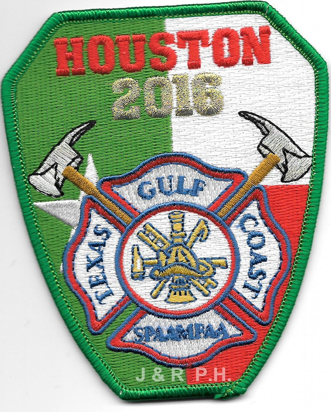 Texas Gulf Chapter - S.P.A.A.M.F.A.A. Houston 2016  (3.25" x 4" size) fire patch