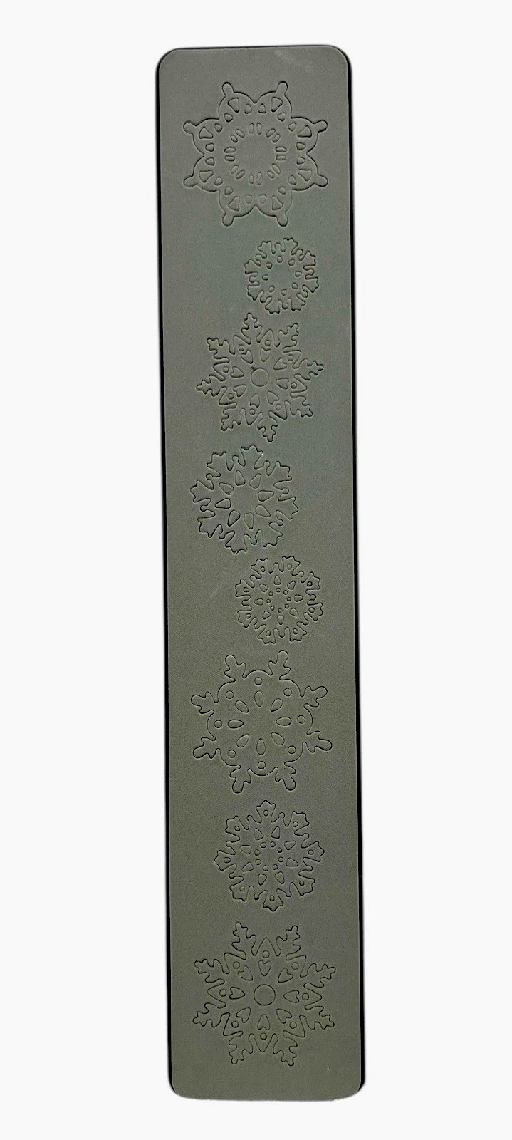 Sizzix Stampin Up Decorative Strip Northern Frost Snowflakes Winter Border Die