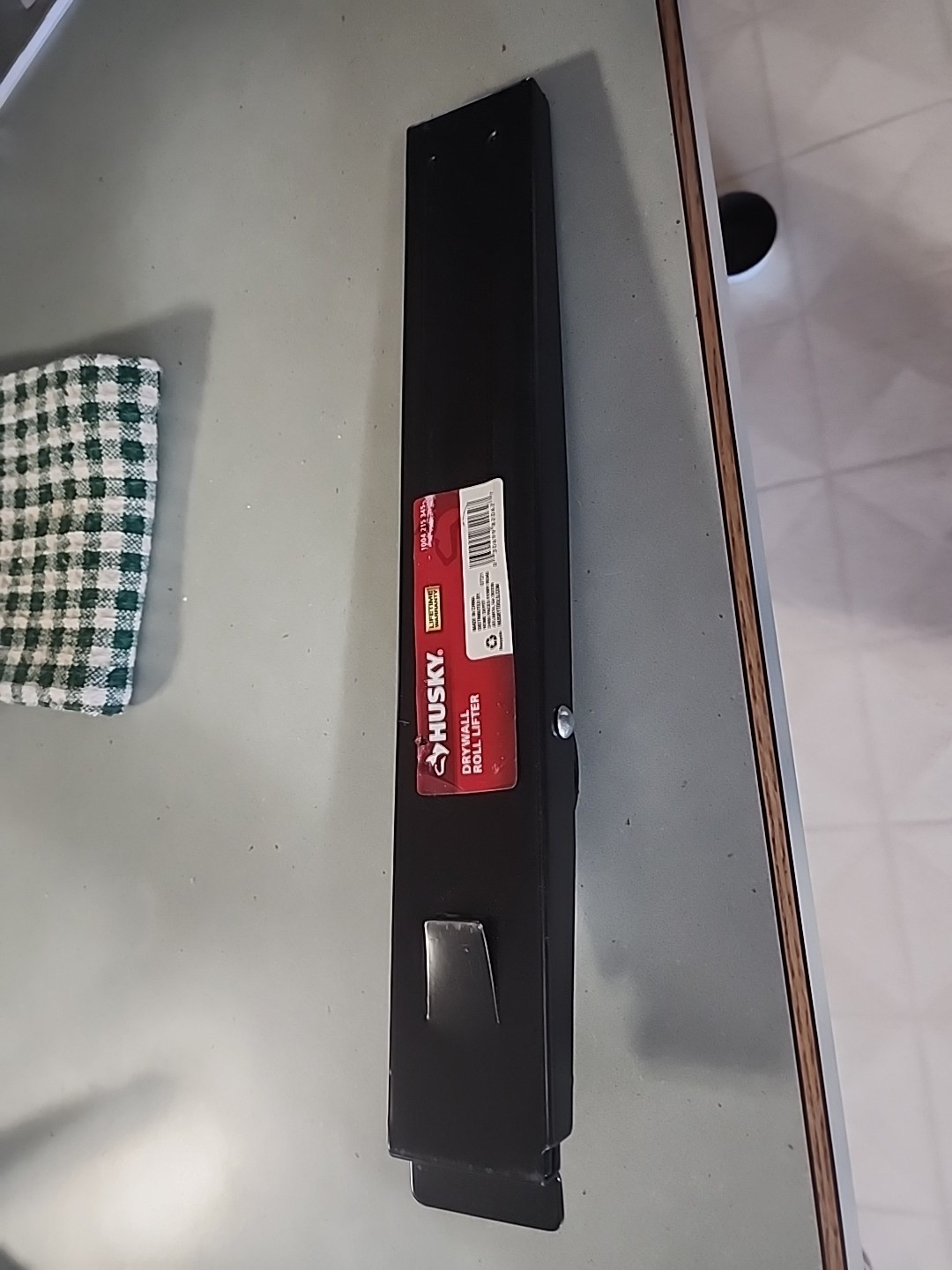 Husky Drywall Roll Lifter Tool One person Sheet Panel lifter Tool 1004 215 345