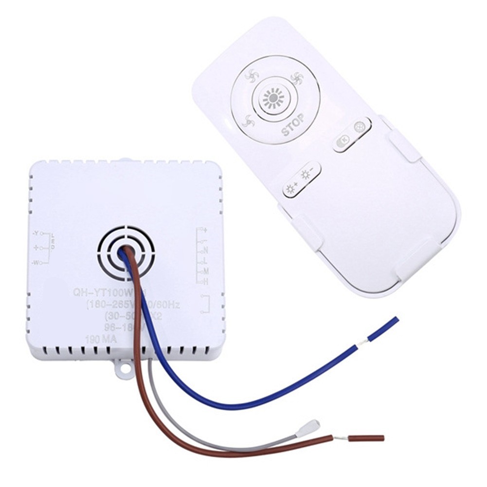 Remote Controlled Ceiling Fan Light 100W Receiver for Smooth Operation
