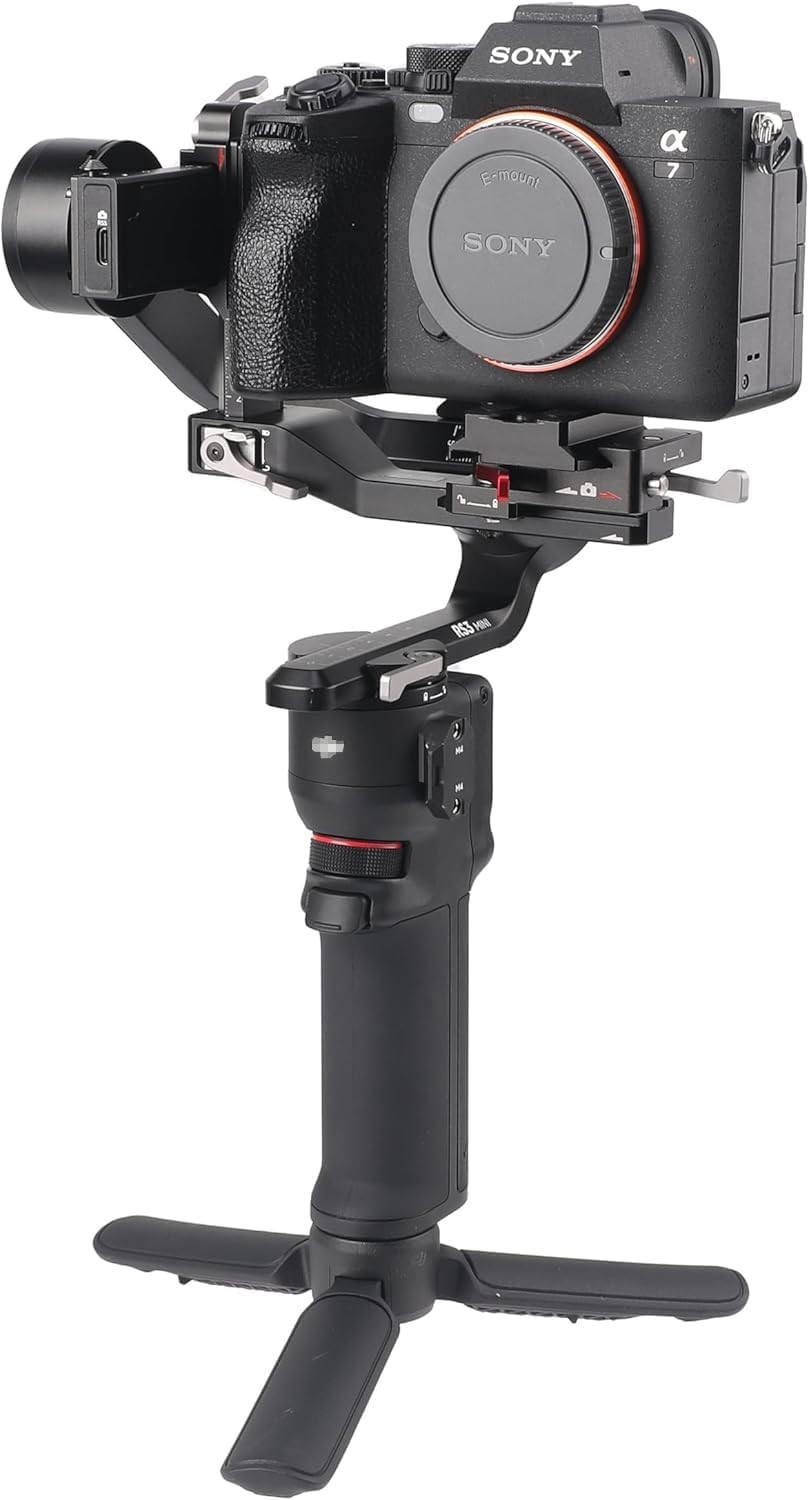 Fotga RS Upper Camera Quick Release Plate for DJI Ronin RS3 / RS 3 Mini/RS 3 ...