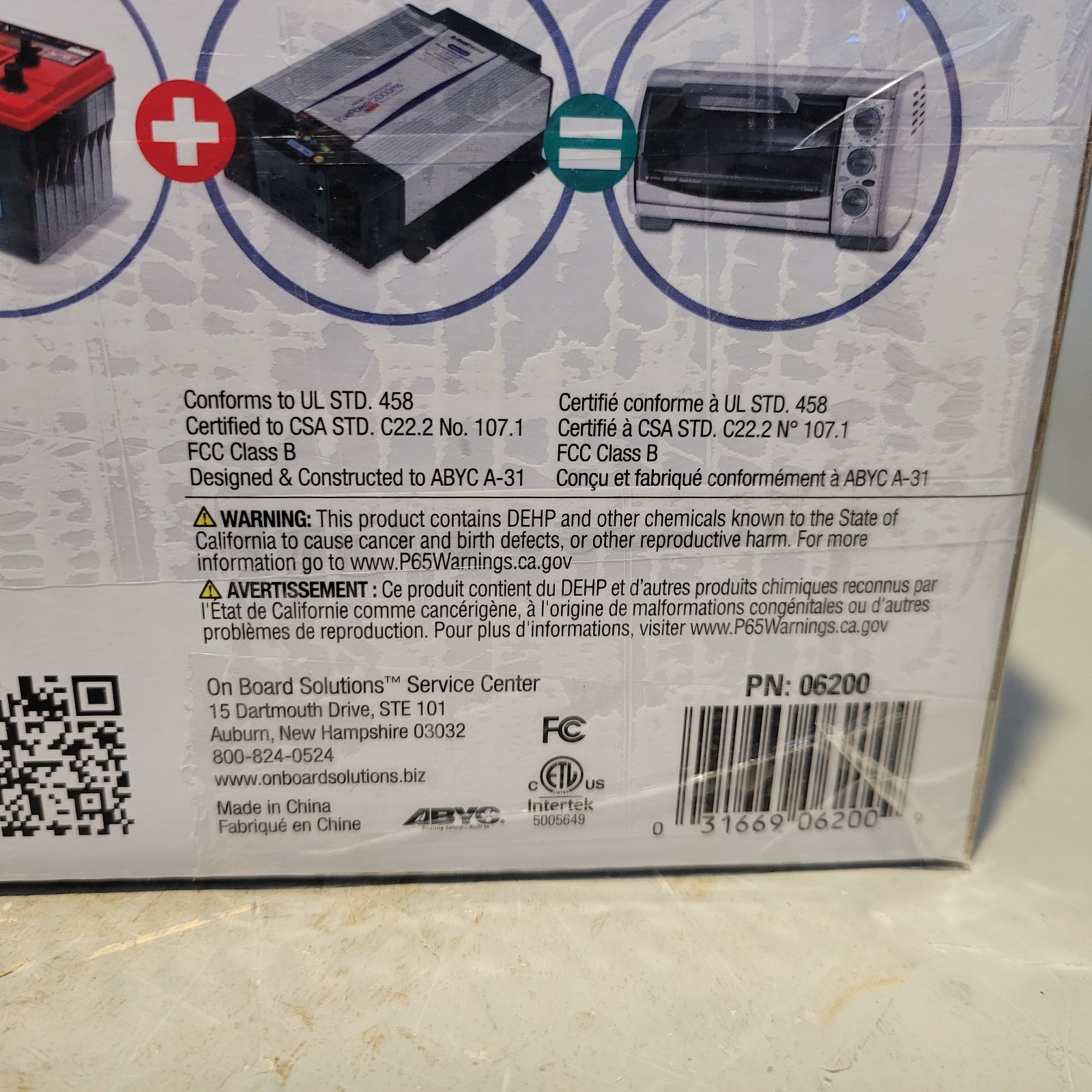 ProMariner TruePower Plus 2000ms Sine Wave Inverter, 30A, 06200