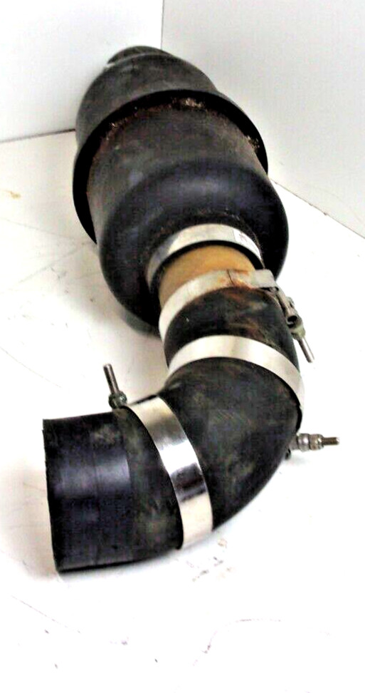FREE FLOW MUFFLER GARD # M-150 Like new with hoses 3" outside diameter