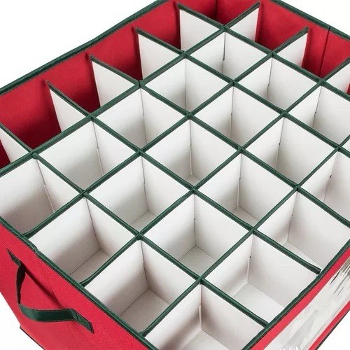 Underbed Christmas Ornament Storage Container 48-3" Ornament Capacity