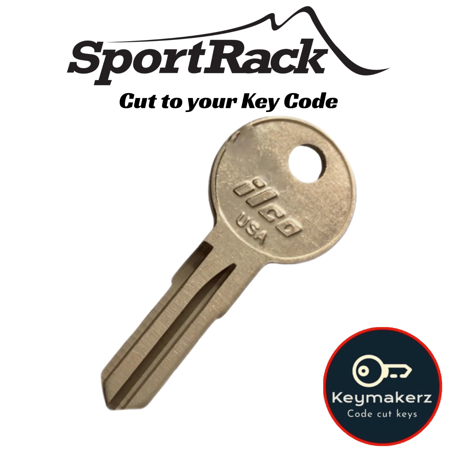 SportRack Roof Rack Keys Replacement Spare Key Made Cut to Code N2802-N2982