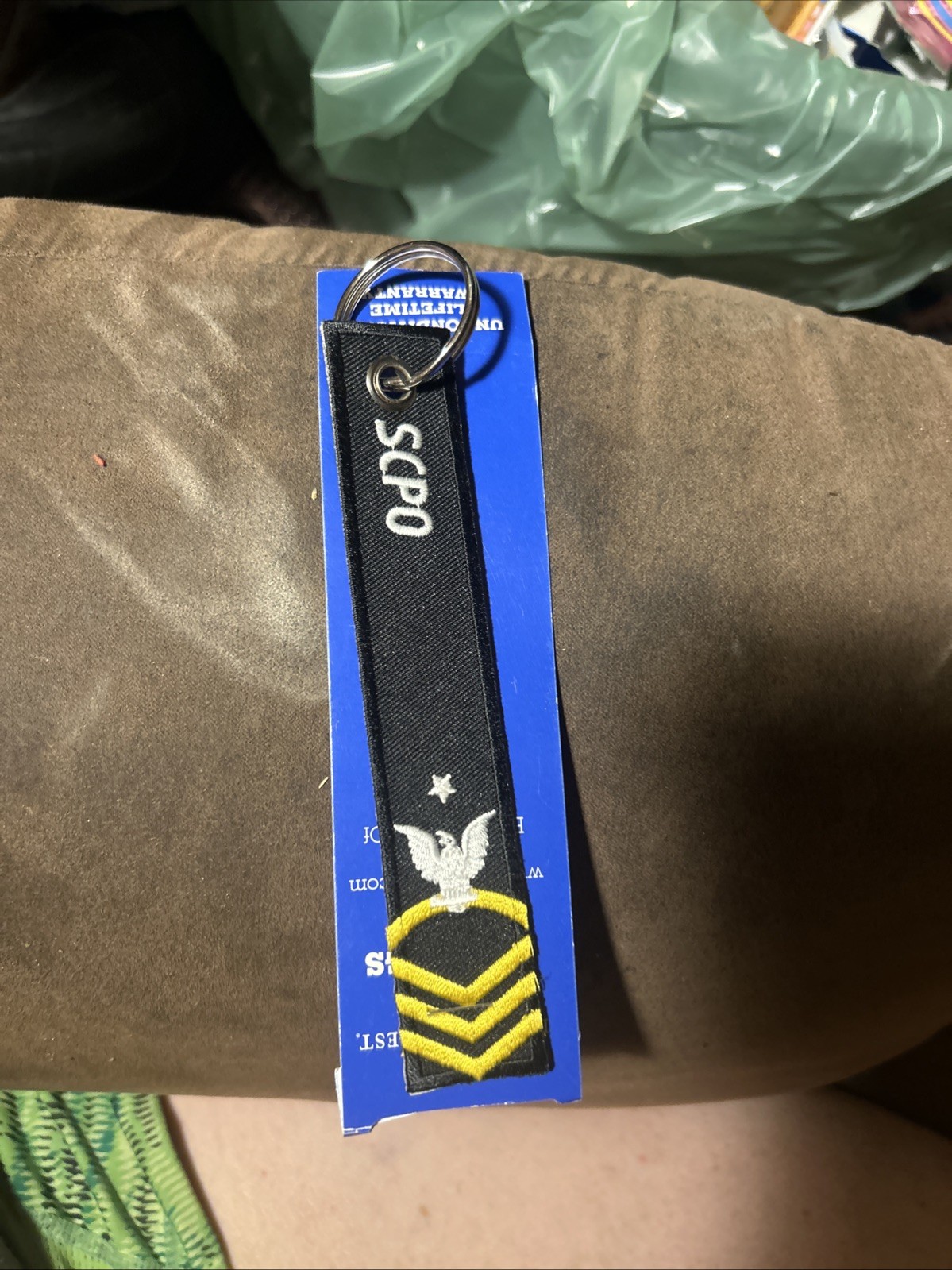 U.S. Navy SCPO Keychain