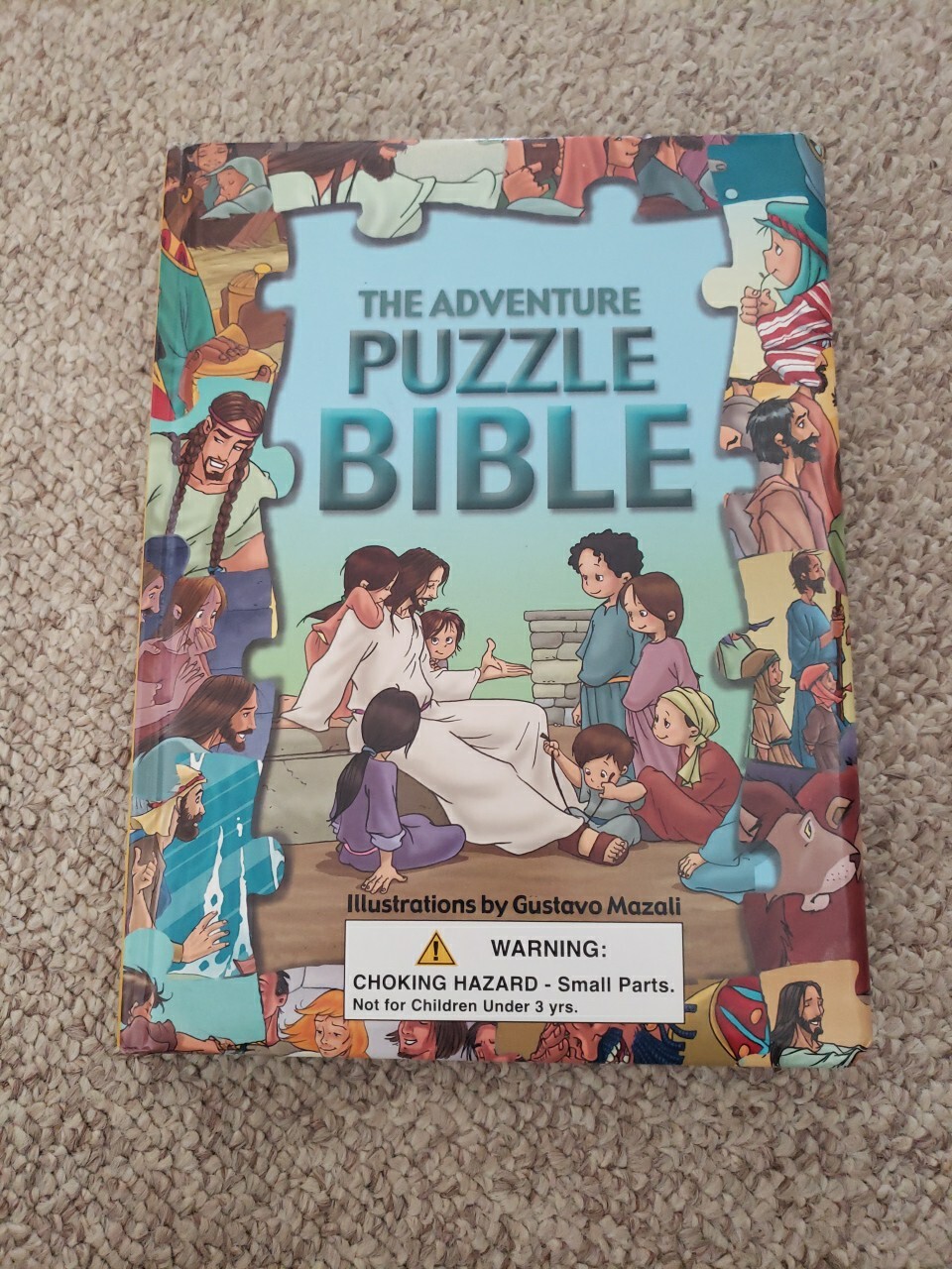 The Beginner's Puzzle Bible  Book Gustavo Mazali 2006 HMG Press Ages 3-7