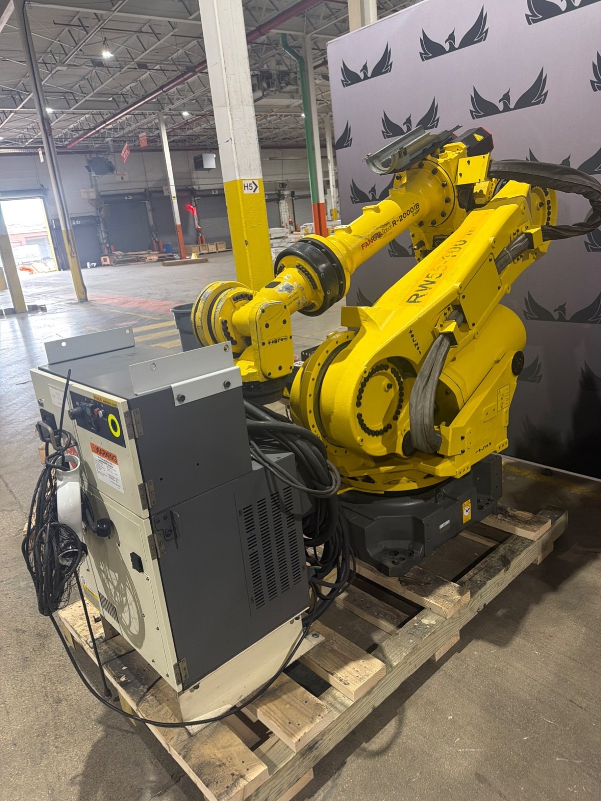 FANUC R-2000iB/210F Complete w/ R-30iB Controls USED