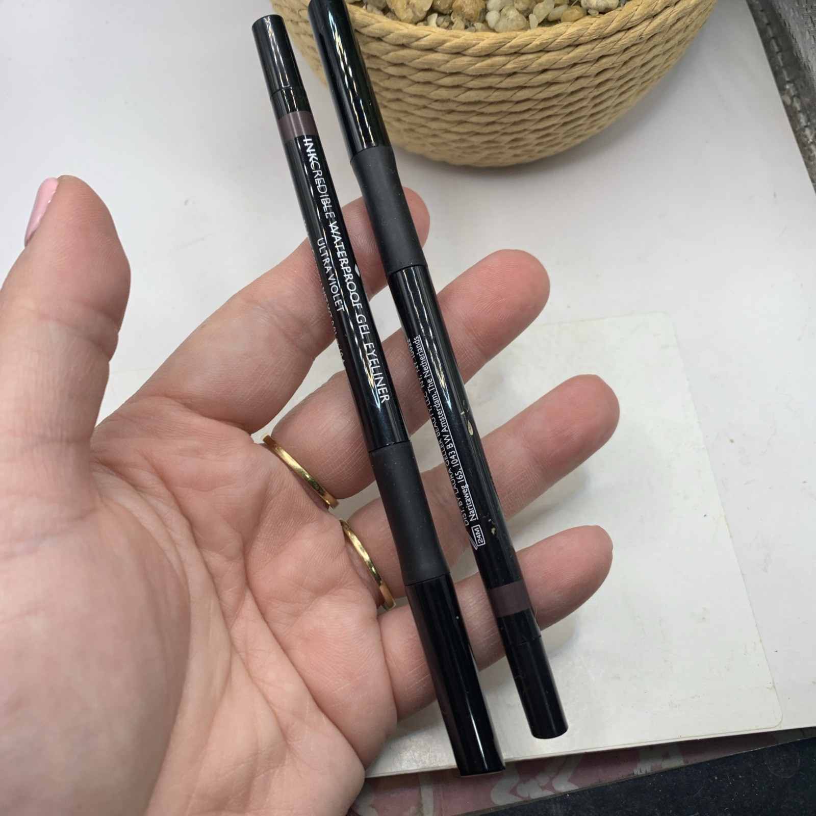2x Laura Geller Gel Eyeliner Eye Pencil In Ultra Violet