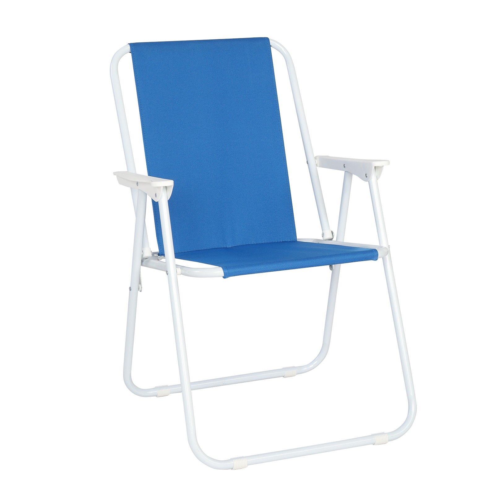 Outdoor Garden Chair Foldable Oxford Cloth Iron Seat Beach Picnic Camping Chair