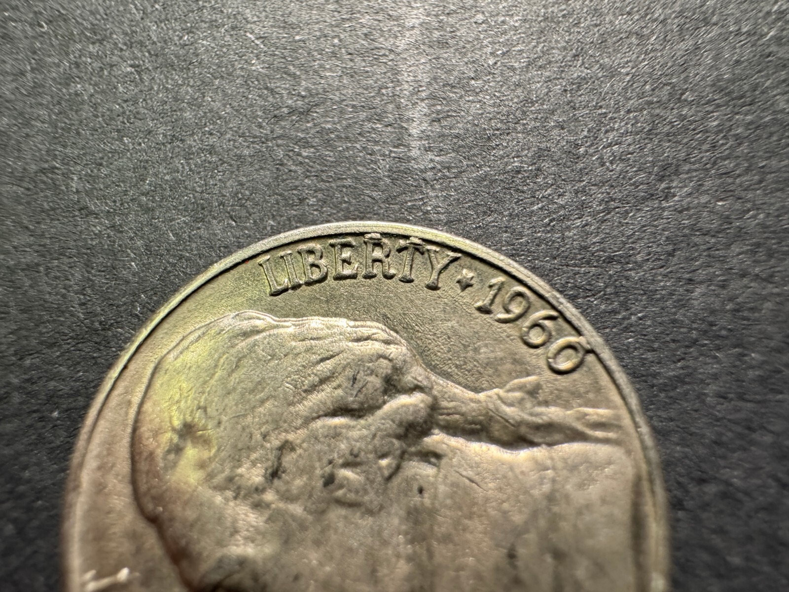 1966D Jefferson Nickel Error Coin - 3 BAR Error Coin