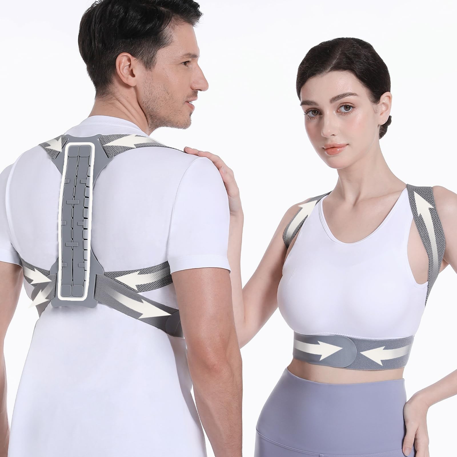 OFIR Innovative Counter-Curve Mechanics Upper Back Brace Posture Corrector fo...