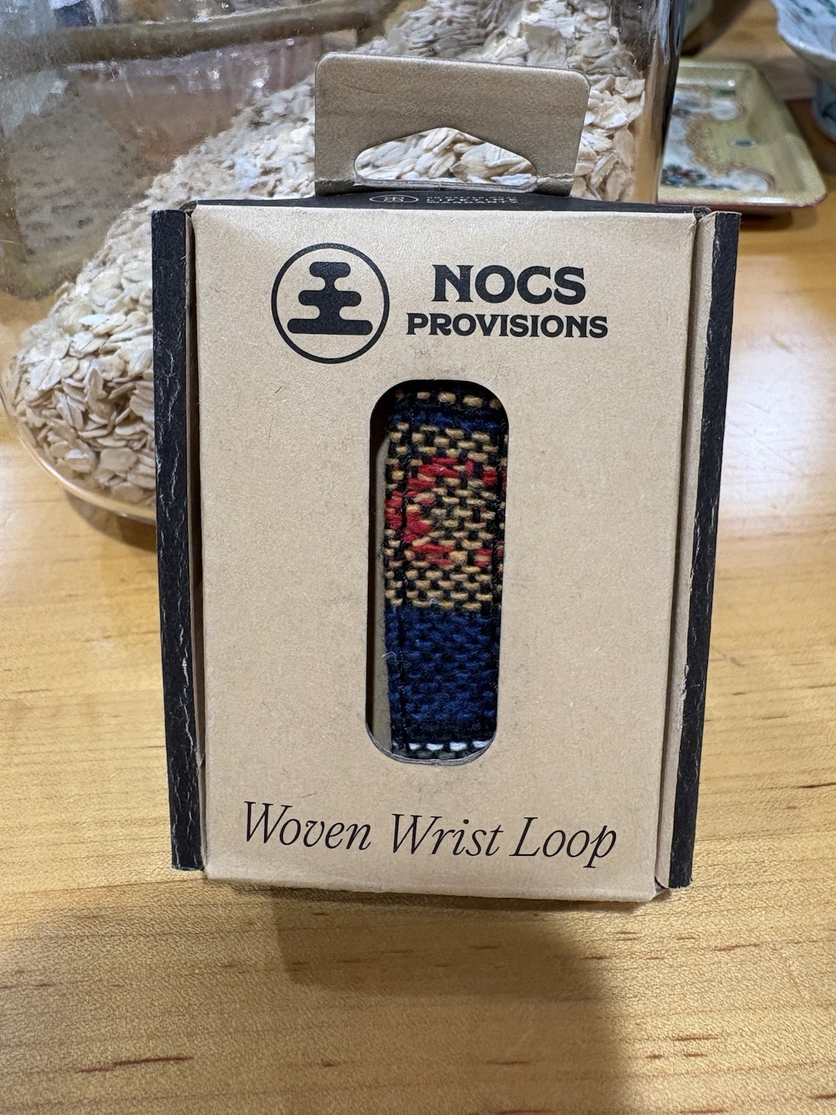 Nocs Provisions Woven Wrist Loop Strap Binoculars Camera Multicolor Pattern NEW!