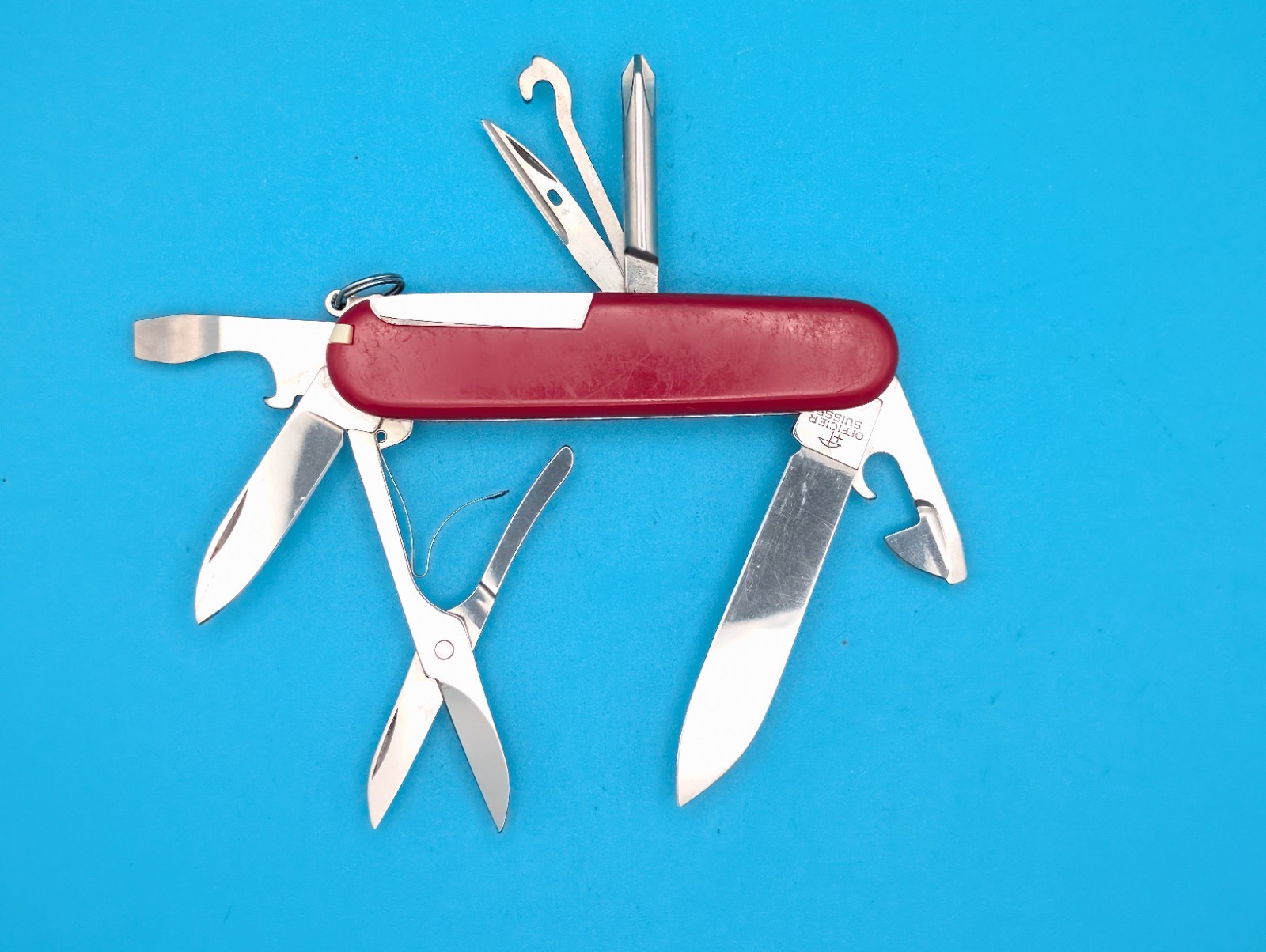 Victorinox Super Tinker Swiss Army Knife Multi Tool Red!