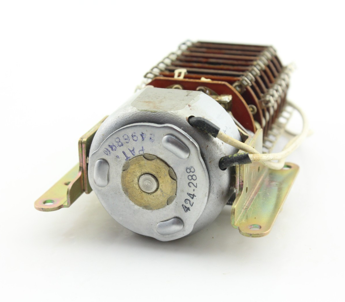 NOS Fairchild D424-288 Electromechanical Sequencer Rotary Switch Assembly 1952