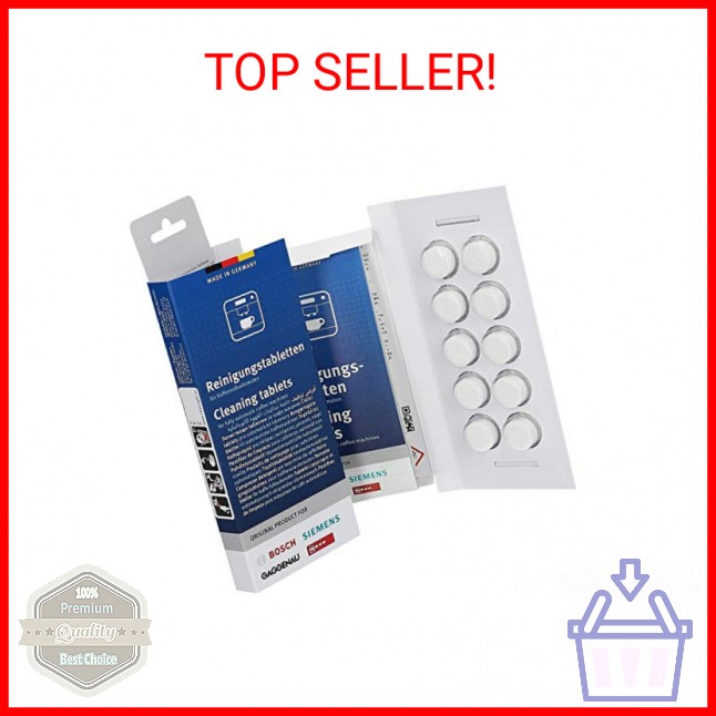Bosch Cleaning Tablets 311769 311970 For Coffee Machine