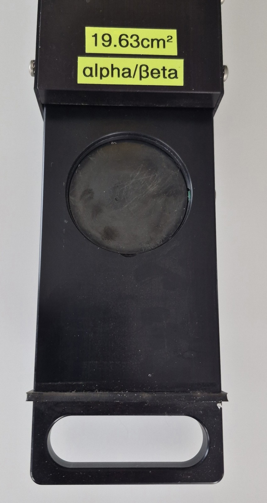 Working 1/2-2" Alpha/Beta Scintillation Sample Tray, With Accessories!