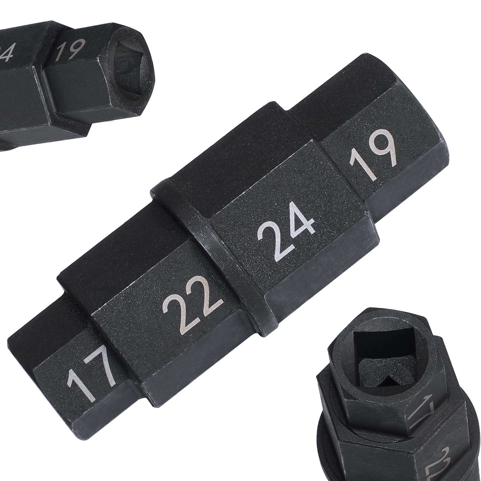 DPTOOL Hex Axle Tool for Motorcycle Front Wheel 17mm 19mm 22mm 24mm