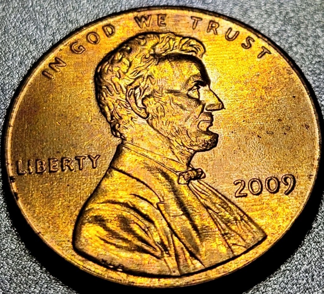 Rare 2009 Lincoln Penny No Mint Mark Error