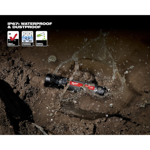 Milwaukee Tool 2160-21 Redlithium Usb Compact Flashlight (800 Lumens)